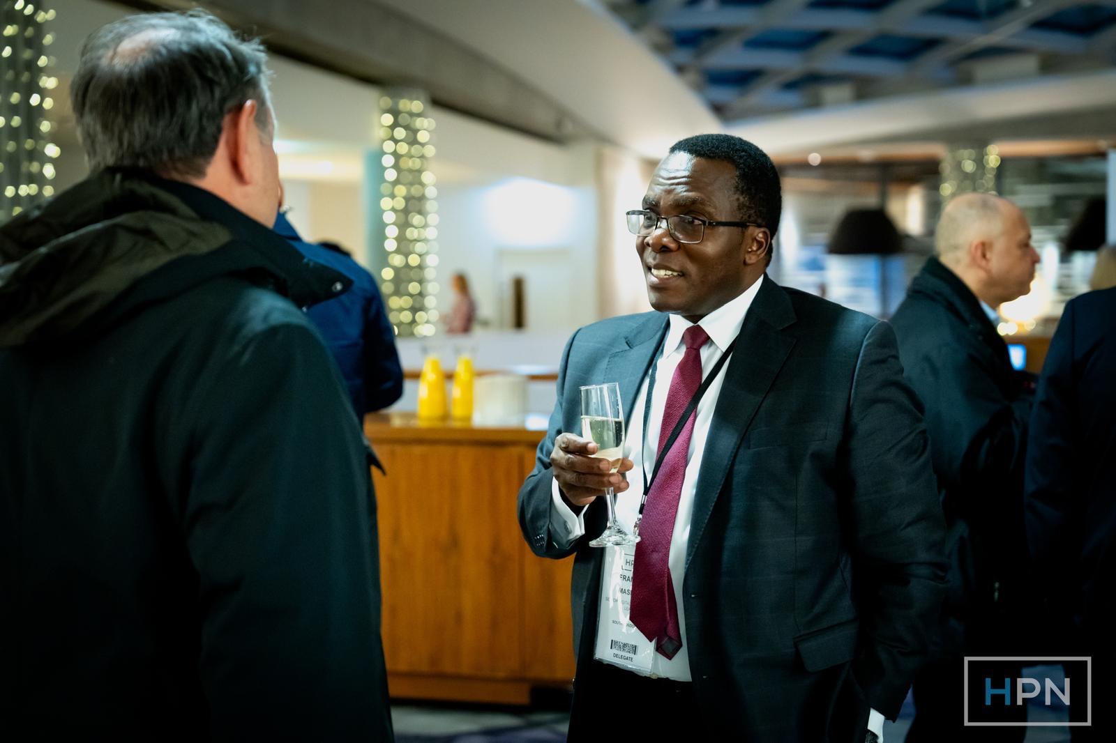 Our CEO networking with industry leaders