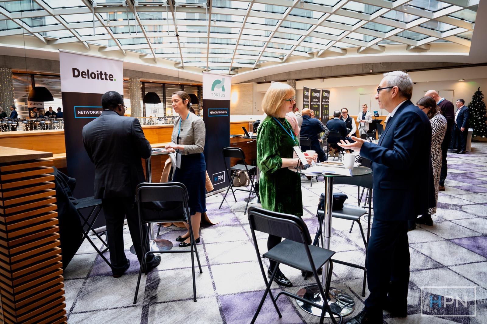 Networking at a major industry event